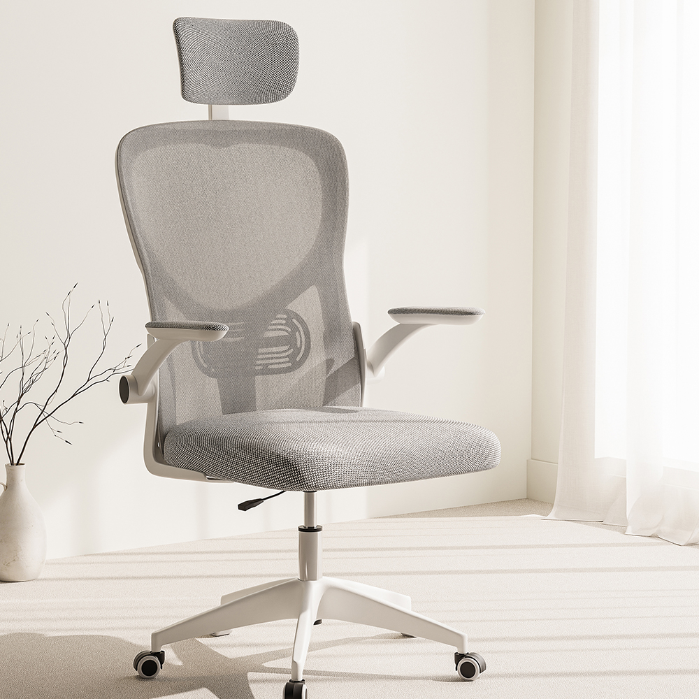 16피스 KM 컴퓨터 사무용 사무실 책상 팔걸이 조절 의자 학생 공부 도서관 튼튼한 체어 - 상세 이미지 4