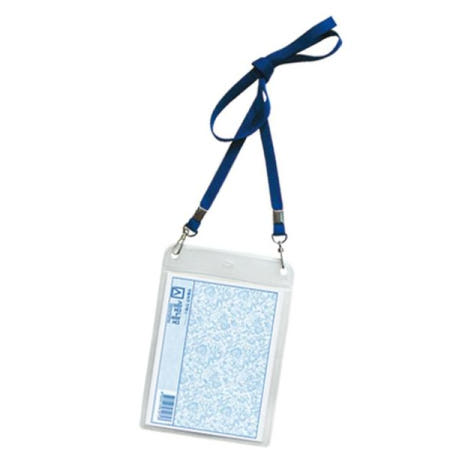 목걸이명찰 고급형 관광명찰 중(세로) 10개입 목걸이줄 이름명찰