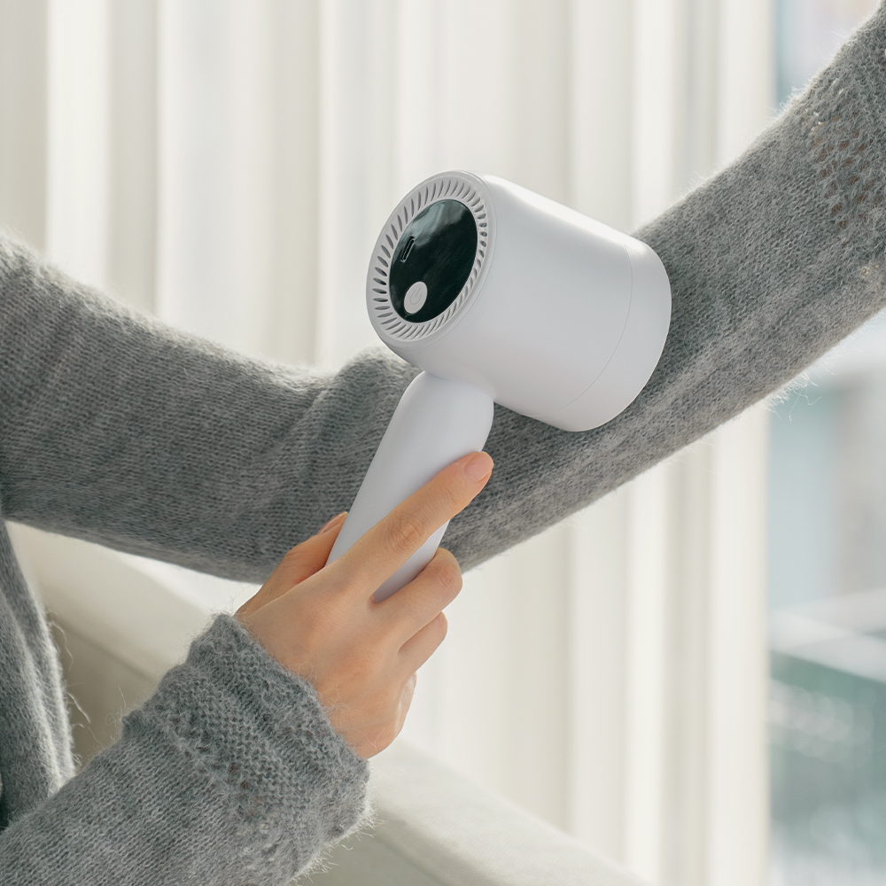 시홈 6중날 보풀제거기 USB 충전식 무선 핸디형 니트 세탁소용 업소용 가정용