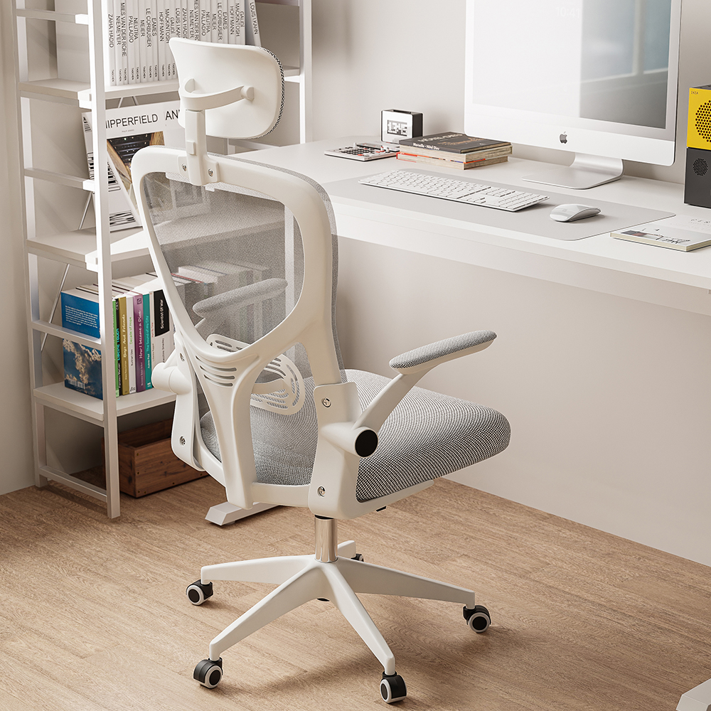 16피스 KM 컴퓨터 사무용 사무실 책상 팔걸이 조절 의자 학생 공부 도서관 튼튼한 체어 - 상품 이미지