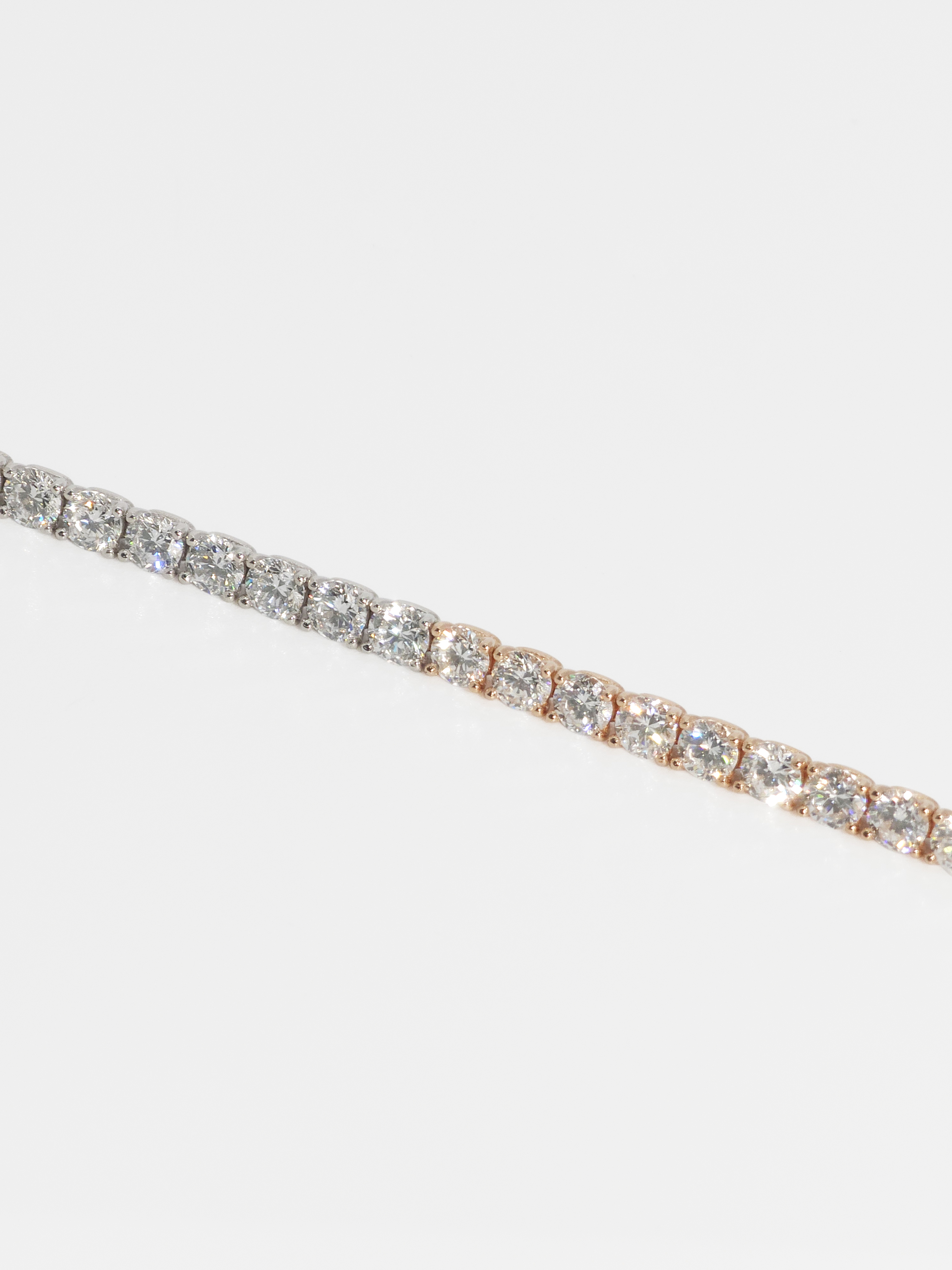 랩다이아 테니스팔찌 1부 3.2mm 신형 4프롱 랩다이아몬드 14k 18k - 상세 이미지 4