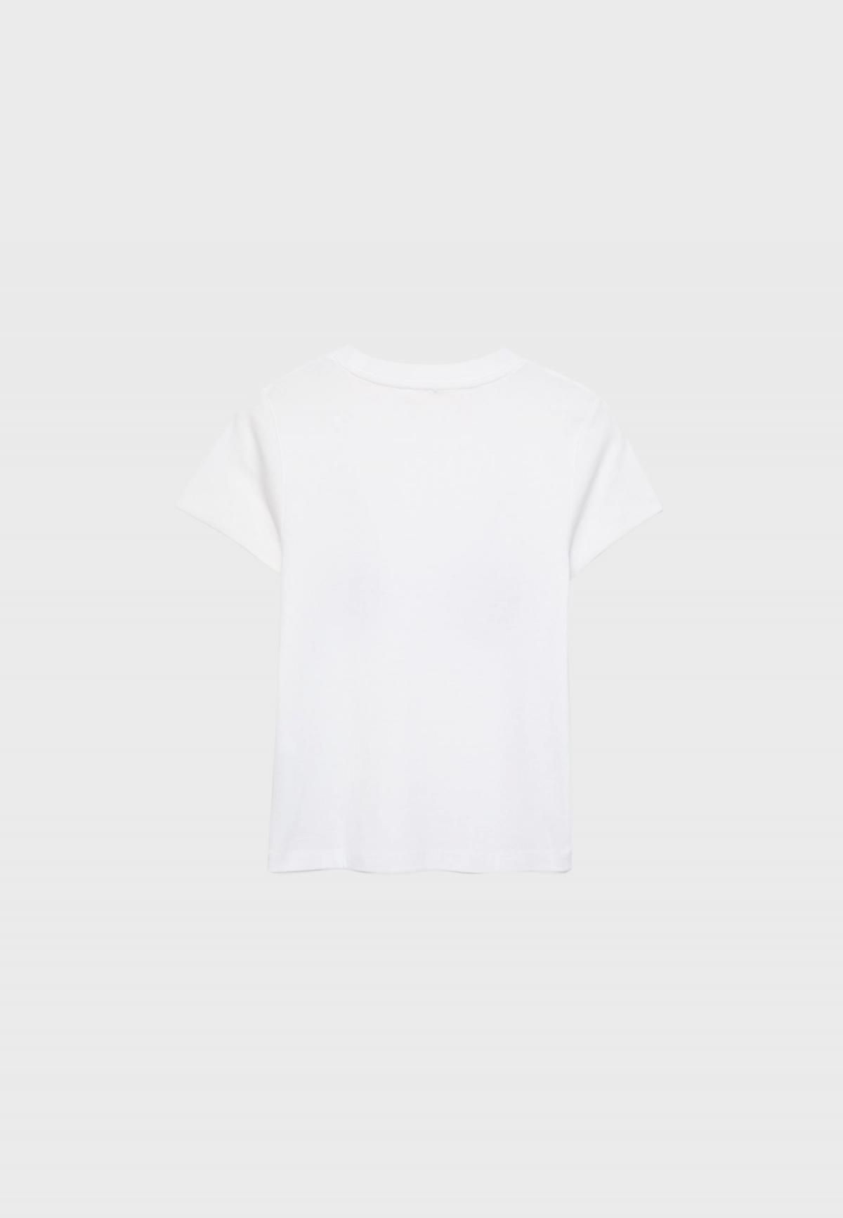 스트라디바리우스 프린트 라운드넥 체리 반팔 티셔츠 8091/605 WHITE - 상세 이미지 3