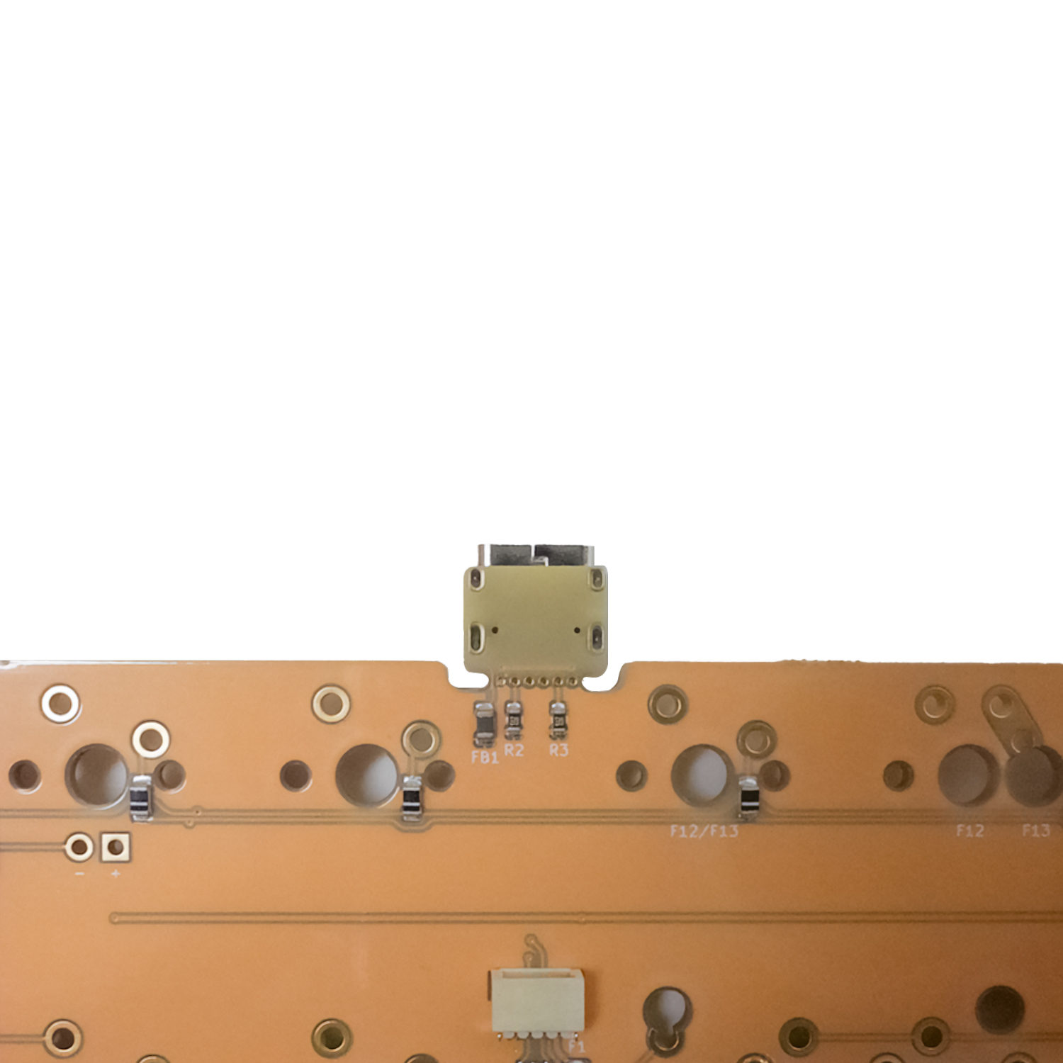 Galatea 솔더링 PCB CEM-3 1.6mm (살구) F12/F13 TKL 겸용 - 상세 이미지 3