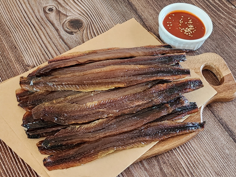 당일출고 구룡포 수작업 꽁치 과메기 20쪽 풀세트 야채,김,초장 - 상세 이미지 4