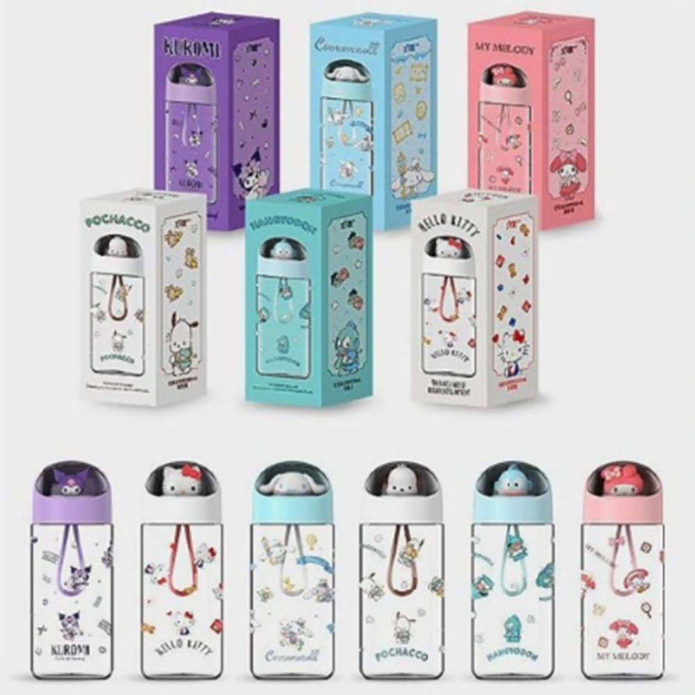 500ml 젖병소재 트라이탄 물 병 유치원물병 초등학생 어린이물통 - 상품 이미지
