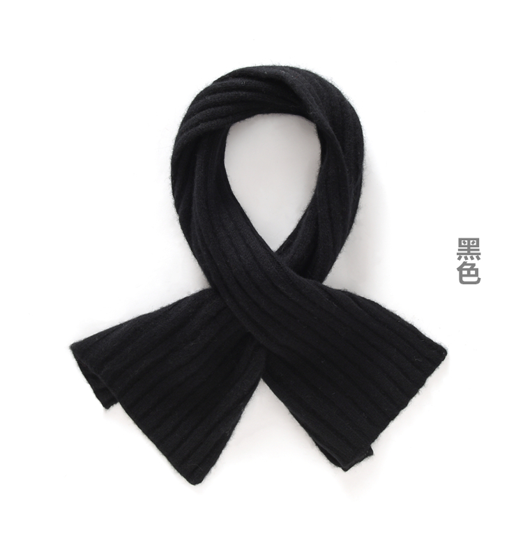캐시미어100 머플러 스몰 쁘띠 니트목도리 도톰 남여공용 커플 20x78cm 이미지 6