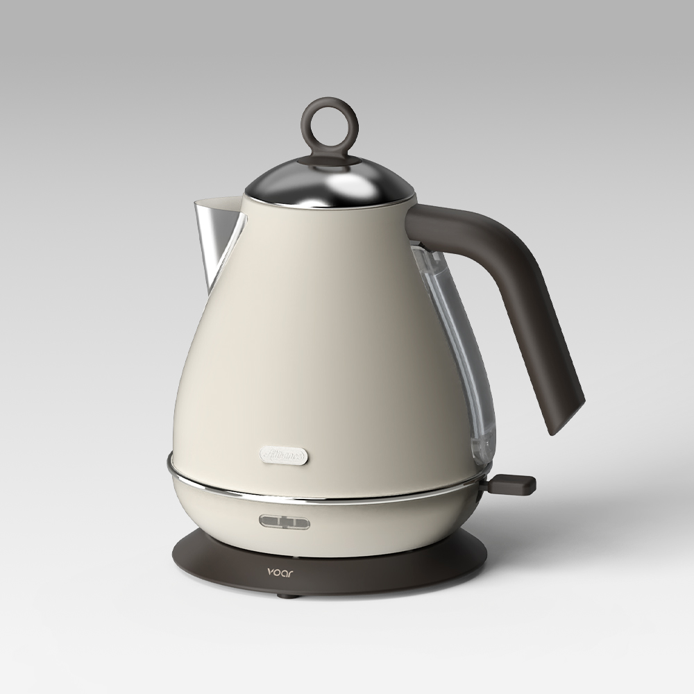 보아르 아띠랑스 전기포트 304 스텐 커피포트 베이지