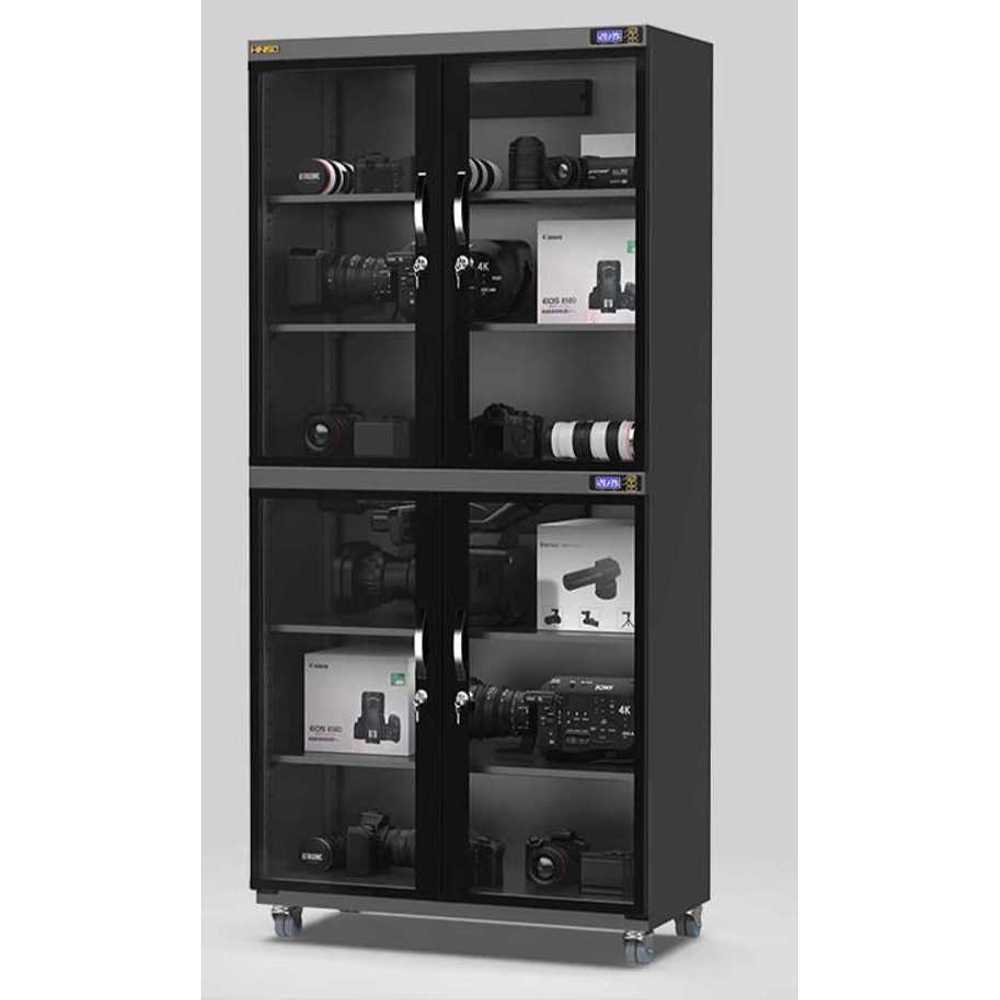 카메라 방습 보관함 대형 렌즈 장비 전자 제습 캐비넷 600L 블랙(스마트) LED 조명 1L - 상품 이미지