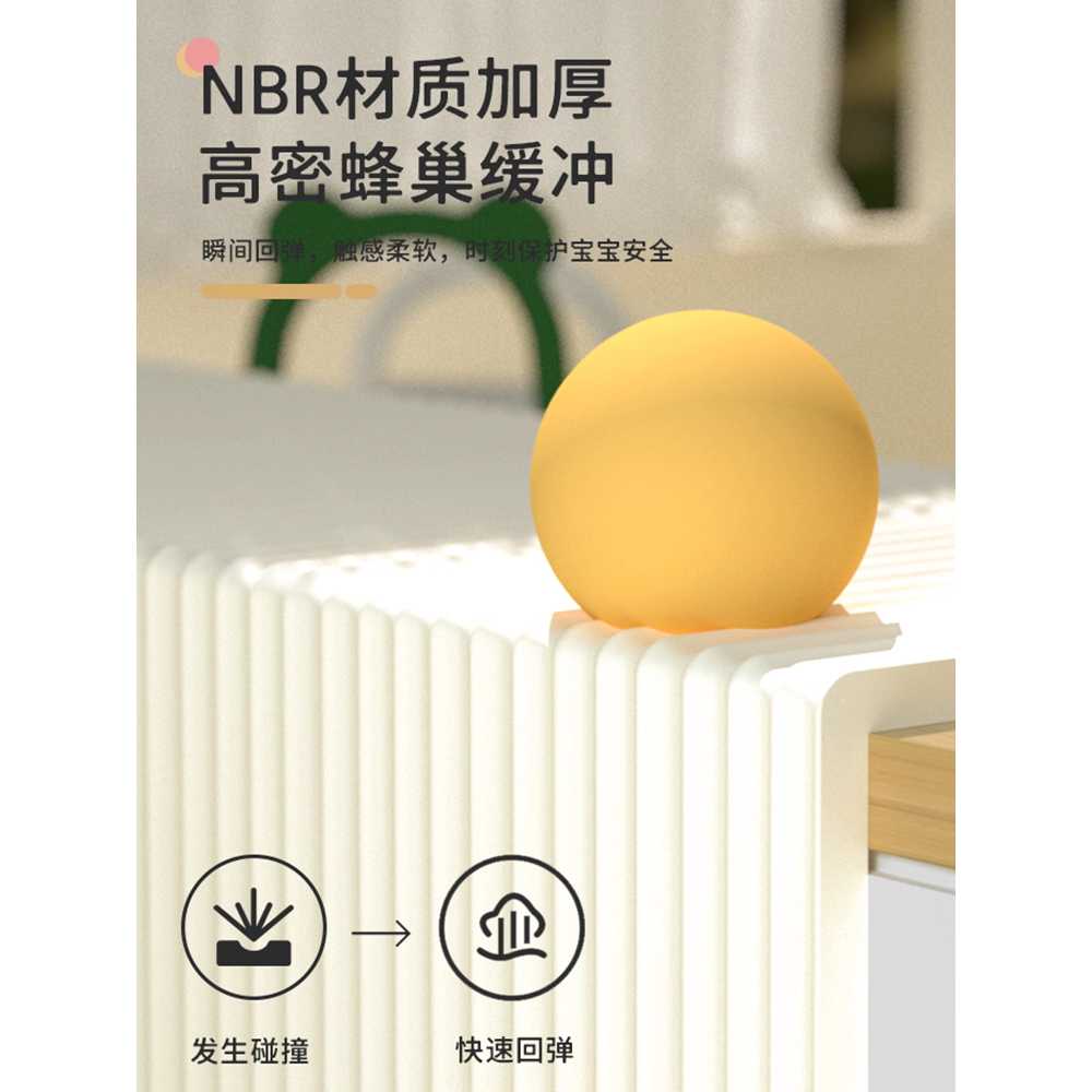 충격방지 벽가드 매트 코너 기둥 실내 안전 보호대 화이트-60cm 9m - 상세 이미지 2