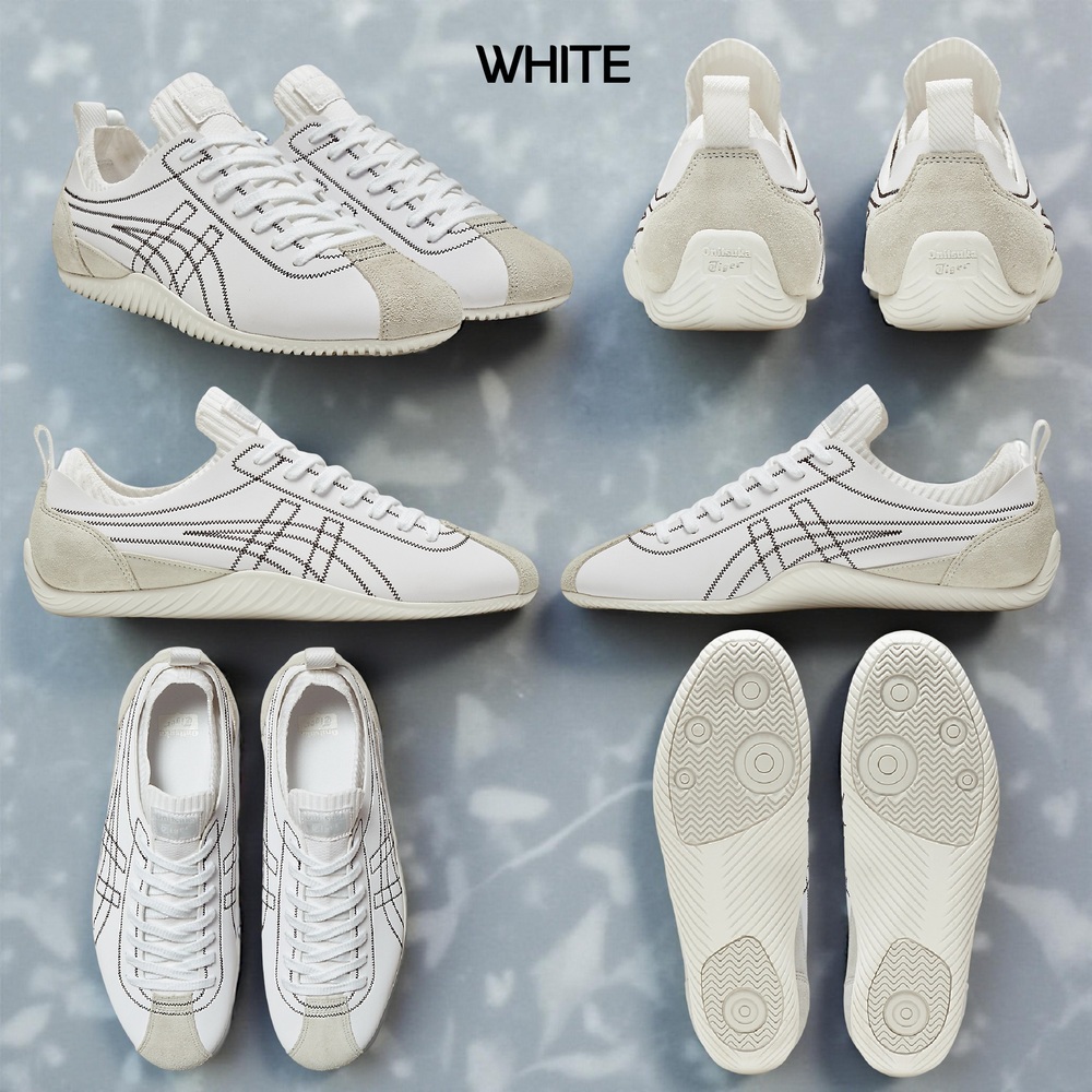 오니츠카타이거 스크로우 여성 스니커즈 1183B969 WHITE 245 - 상세 이미지 4