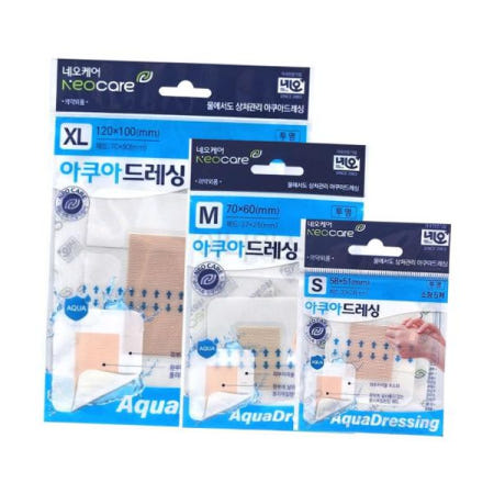 아쿠아반창고 네오케어 아쿠아 드레싱밴드 (S/M/XL) 방수밴드