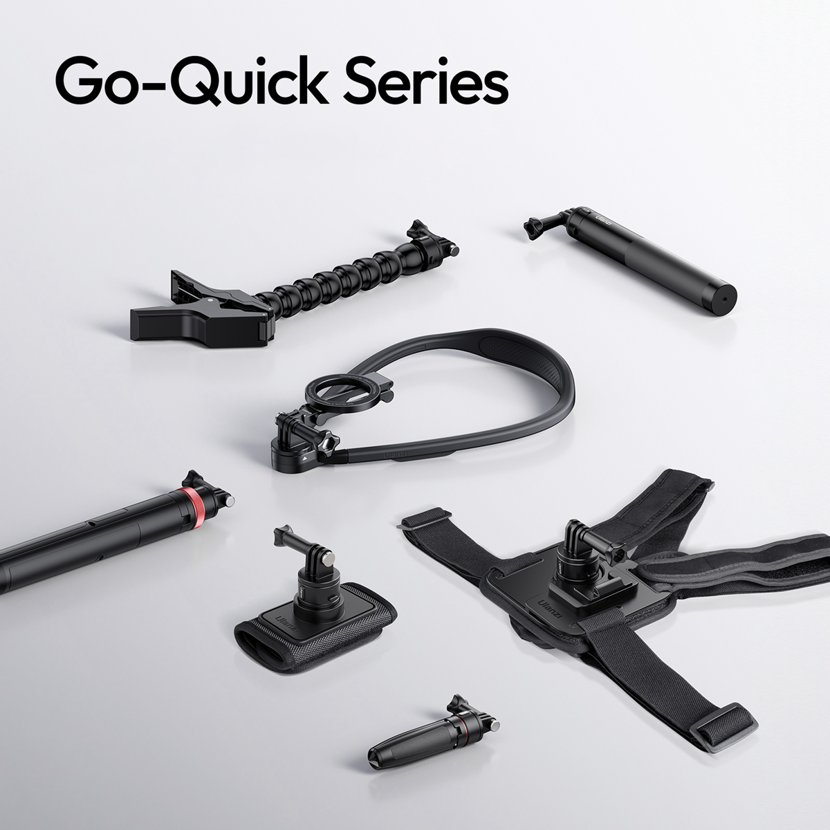 울란지 MG14 Go Quick II 퀵릴리즈 액션캠 스마트폰 겸용 맥세이프 실리콘 넥홀더 마운트 이미지 6