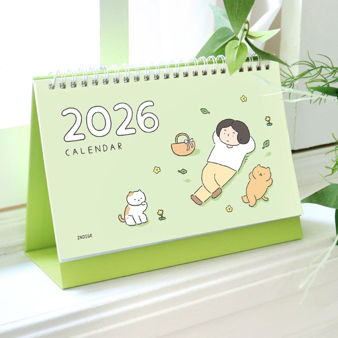 작은 2026년 탁상 달력 2026 책상 달력 26년 소형 달력 - 상품 이미지