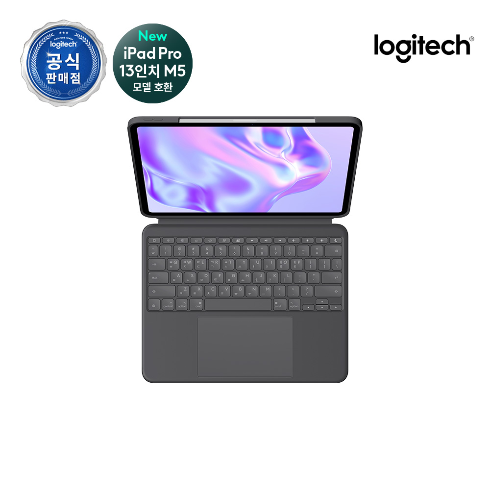 로지텍코리아 공식 iPad Pro 13인치(M4)용 Combo Touch - 상세 이미지 2