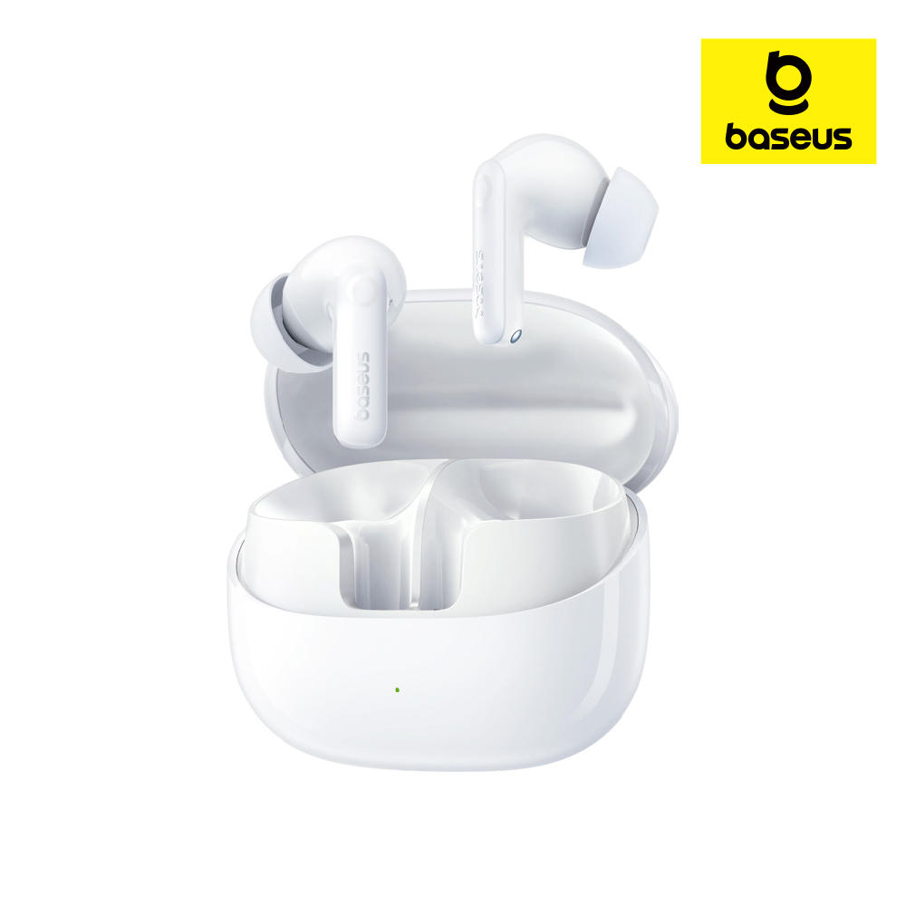 [50214] 베이스어스 무선 블루투스 이어폰 TWS 액티브 노이즈캔슬링 BP1 Pro 화이트 제품 이미지