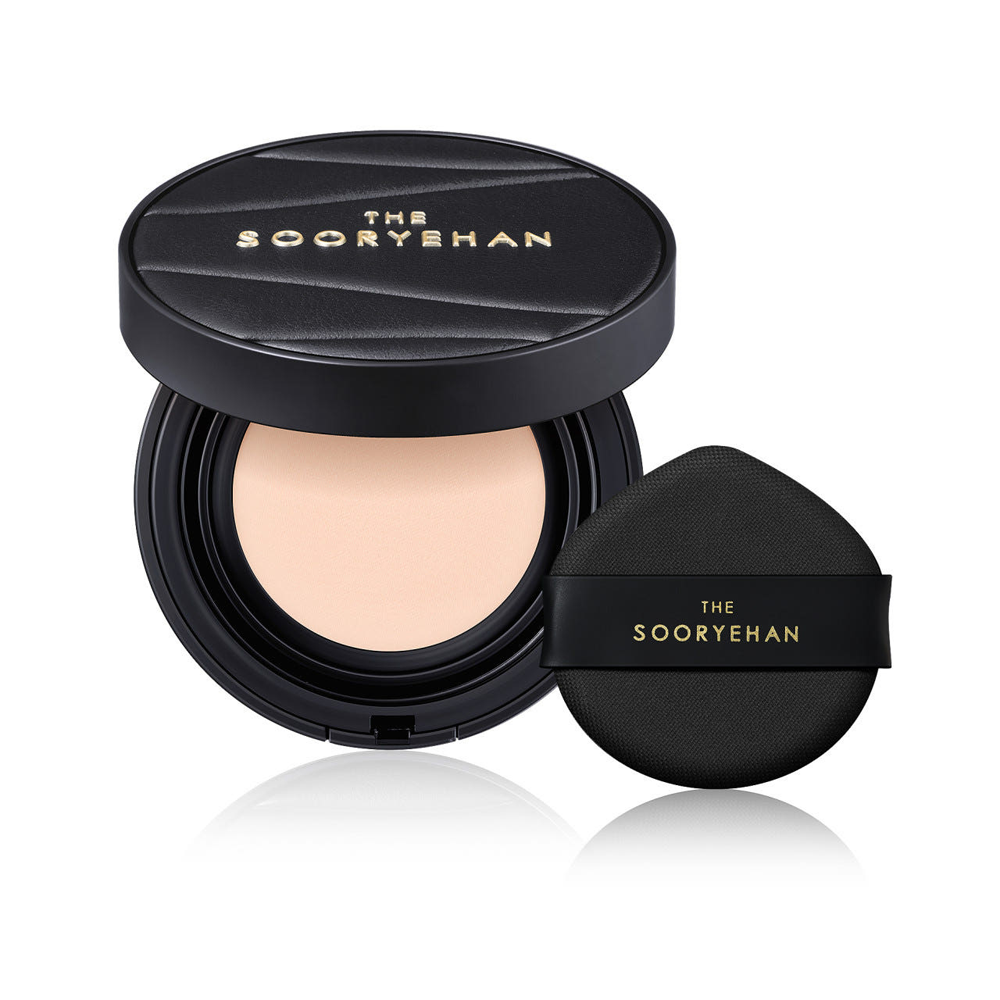 수려한 더 블랙 텐션 핏 메쉬쿠션(SPF50+/PA+++)+더 블랙 세럼 30 mL 2종 이미지 7