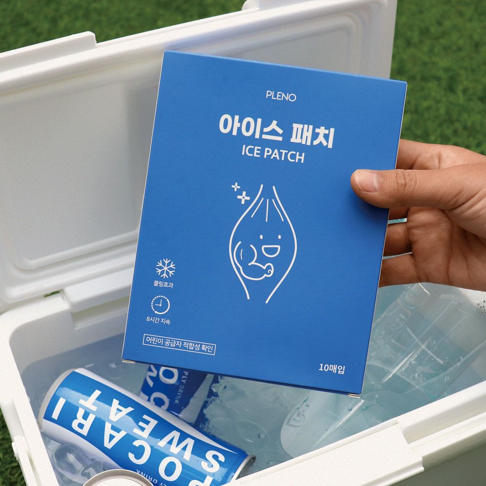 무릎 냉찜질팩 러닝 아이싱 발목 얼음찜질 쿨링패치 - 상세 이미지 4