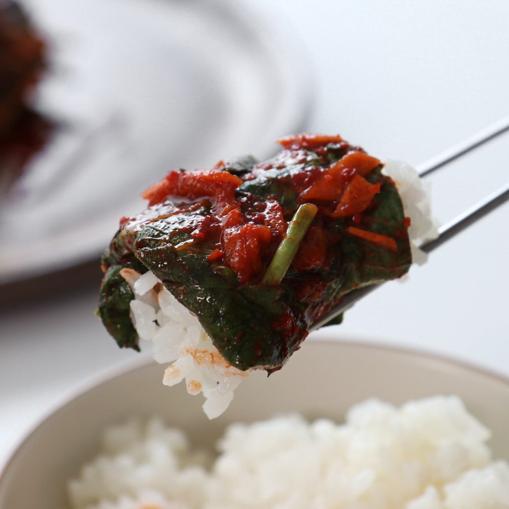 2대째 이어 온 전라도 수제 깻잎김치 1kg - 메인 이미지