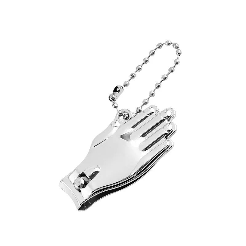 손모양 손톱깎이 발모양 발톱깎이 키링 키홀더 열쇠고리 백참 미니 휴대용 여행용 스테인리스 손 발 네일케어 불교 굿즈 합장 손발톱 깎이 깎기 이미지 6