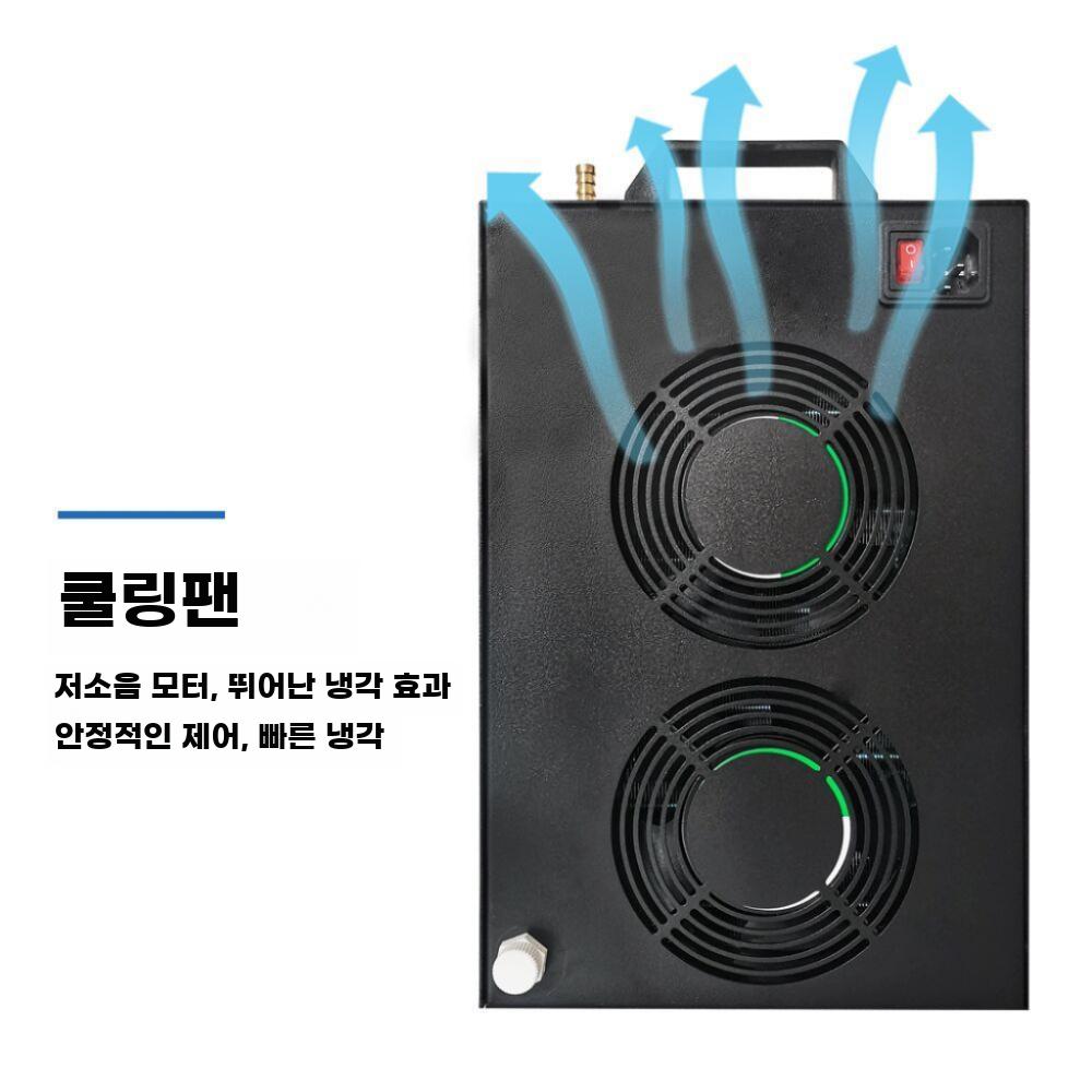 소형 산업용 냉각기 칠러 물 순환 냉동 장비 초음파 - 상세 이미지 5