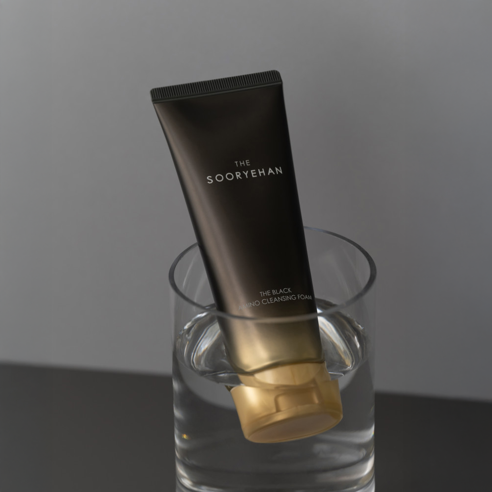 수려한 더 블랙 아미노 클렌징 폼 150ml - 상세 이미지 4