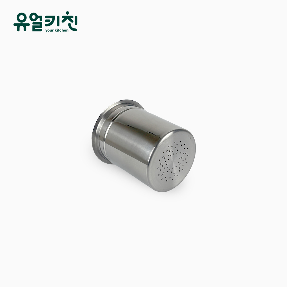타공 BMP통 스텐소스통 원형반찬통 비엠피 2호 - 상품 이미지