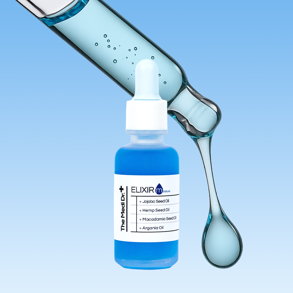 더메디닥터 수분 보습 모이스처 엘릭서 페이셜 오일 앰플 (30ml) - 메인 이미지