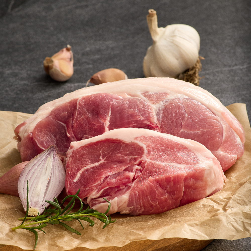 알찬팜 제주 흑돼지 뒷다리살 수육용 500G - 상품 이미지