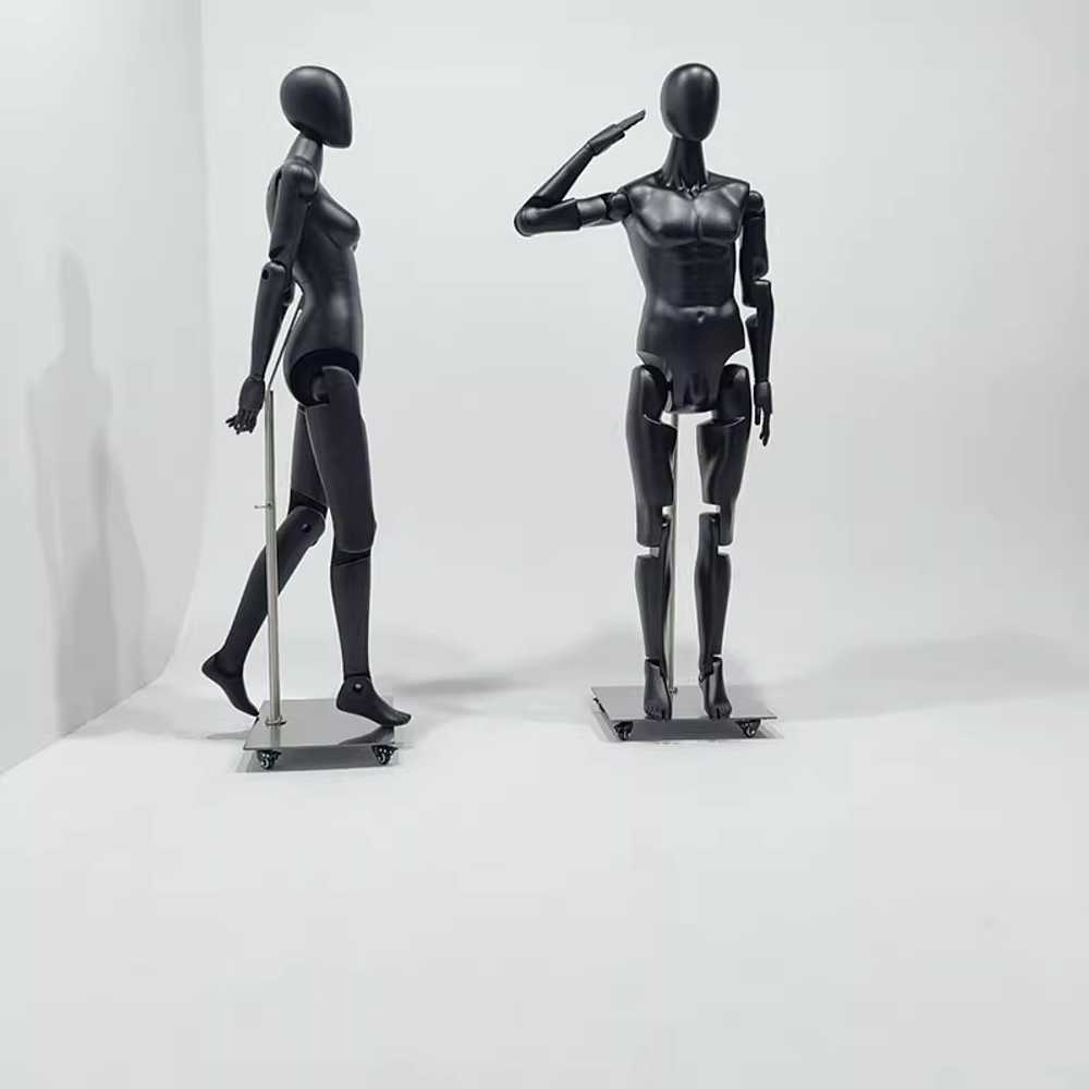 매장 구체관절 마네킹 의류 진열용 포즈 디스플레이 A형 스킨-남성 - 상세 이미지 3