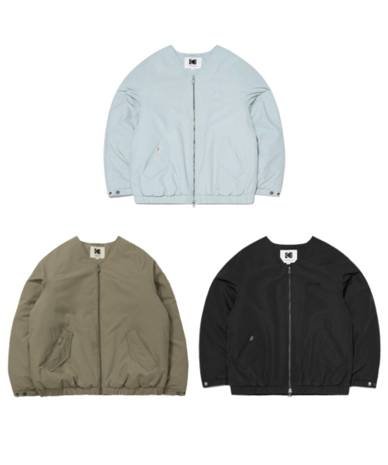 코닥 경량 패딩 브이넥자켓 남여공용 레스트 덕다운 민트그린(MINT GREEN), S_90 - 상품 이미지