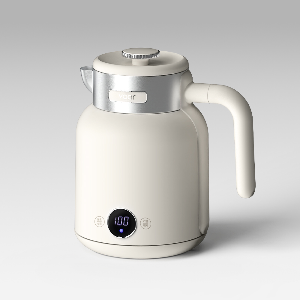 보아르 다이닝온 온도조절 전기포트 1.5L 올스텐 316 보온 커피포트 분유 대용량 주전자