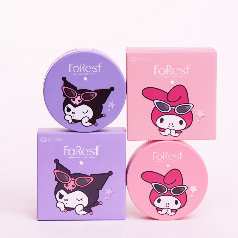 포레스트 선쿠션 마이멜로디 에디션 13g SPF50+ (마이멜로디 스티커 증정) / 유아, 키즈, 어린이 이미지 6
