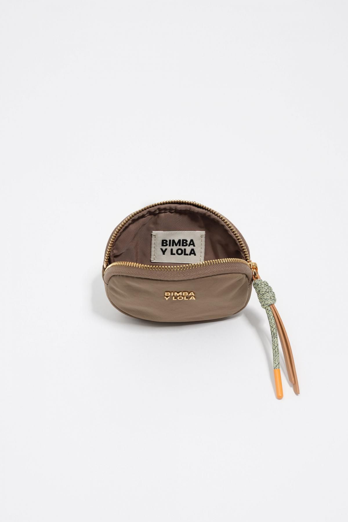 빔바이롤라 나일론 소프트 카키브라운 코인 파우치 252BBI101.21546 KHAKI BROWN - 상세 이미지 3
