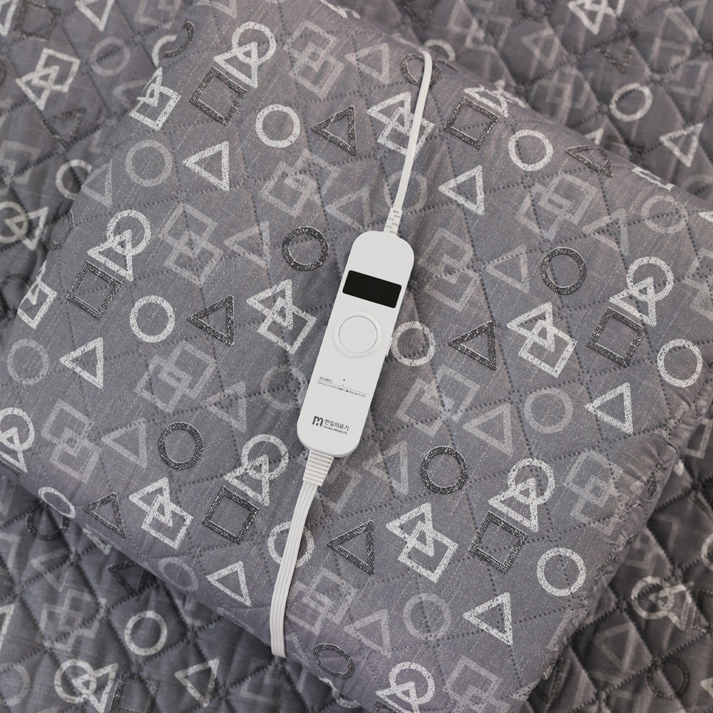 전자파없는 EMF 국산 한일의료기 탄소매트 카본 전기매트 전기요 전기장판 슈퍼싱글, 110x180cm, 오보석