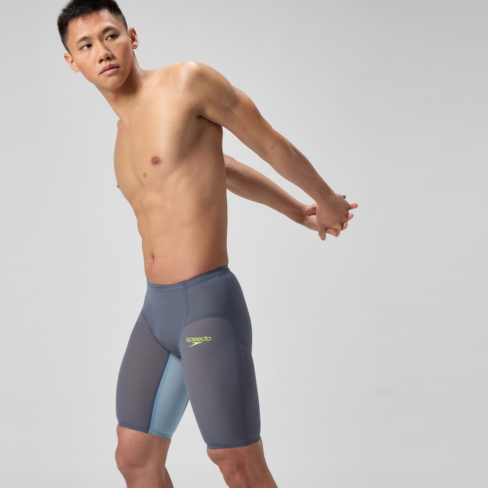스피도 Fastskin LZR Pure Valor 2.0 High Waisted Jammer Gray/Blue - 상세 이미지 3