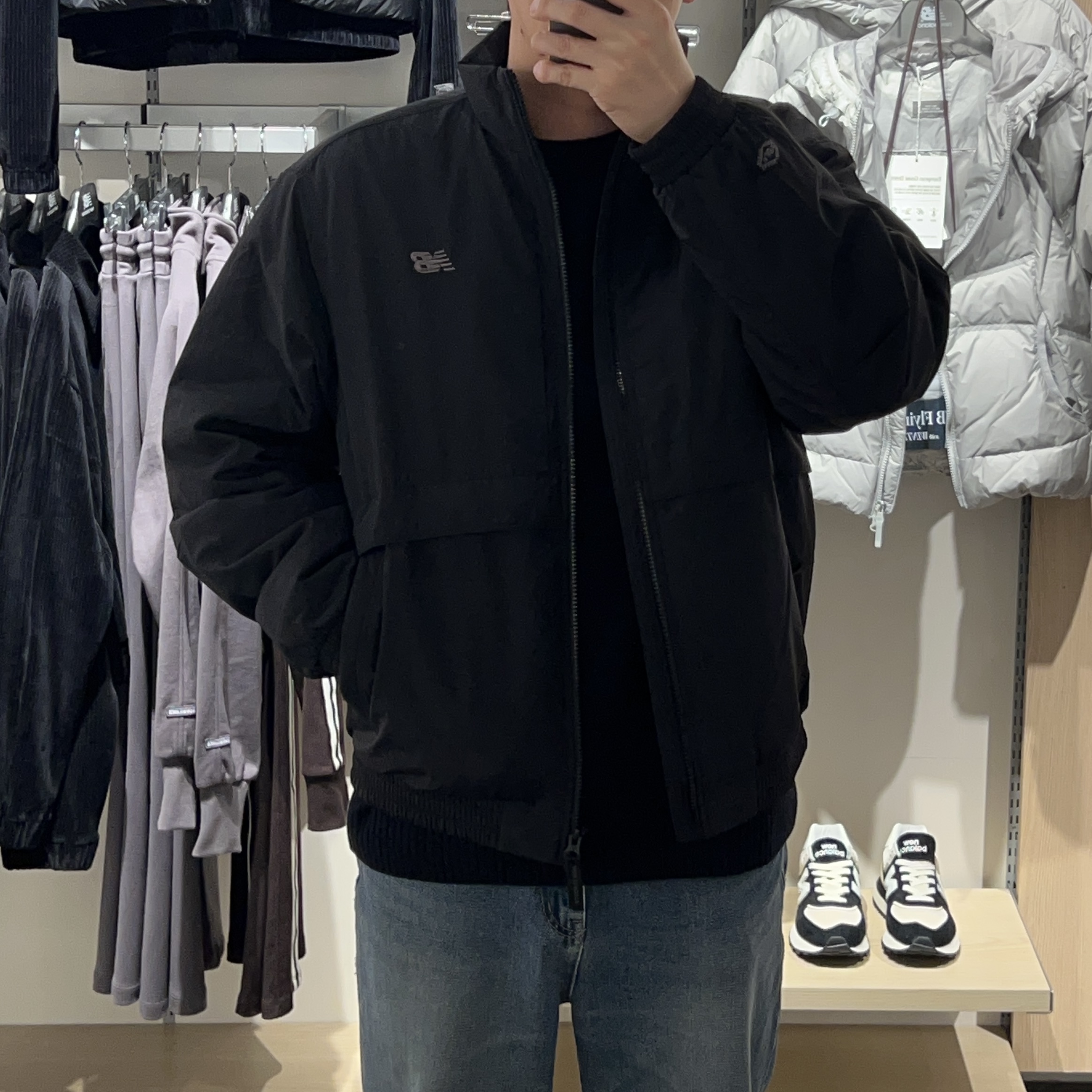 뉴발란스 25FW 헤리티지 스탠넥 패딩자켓 이미지 6