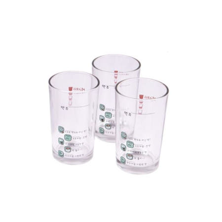 그코 미라스 소맥잔 그린 칼라 6개입 물컵 디자인유리컵 소주잔