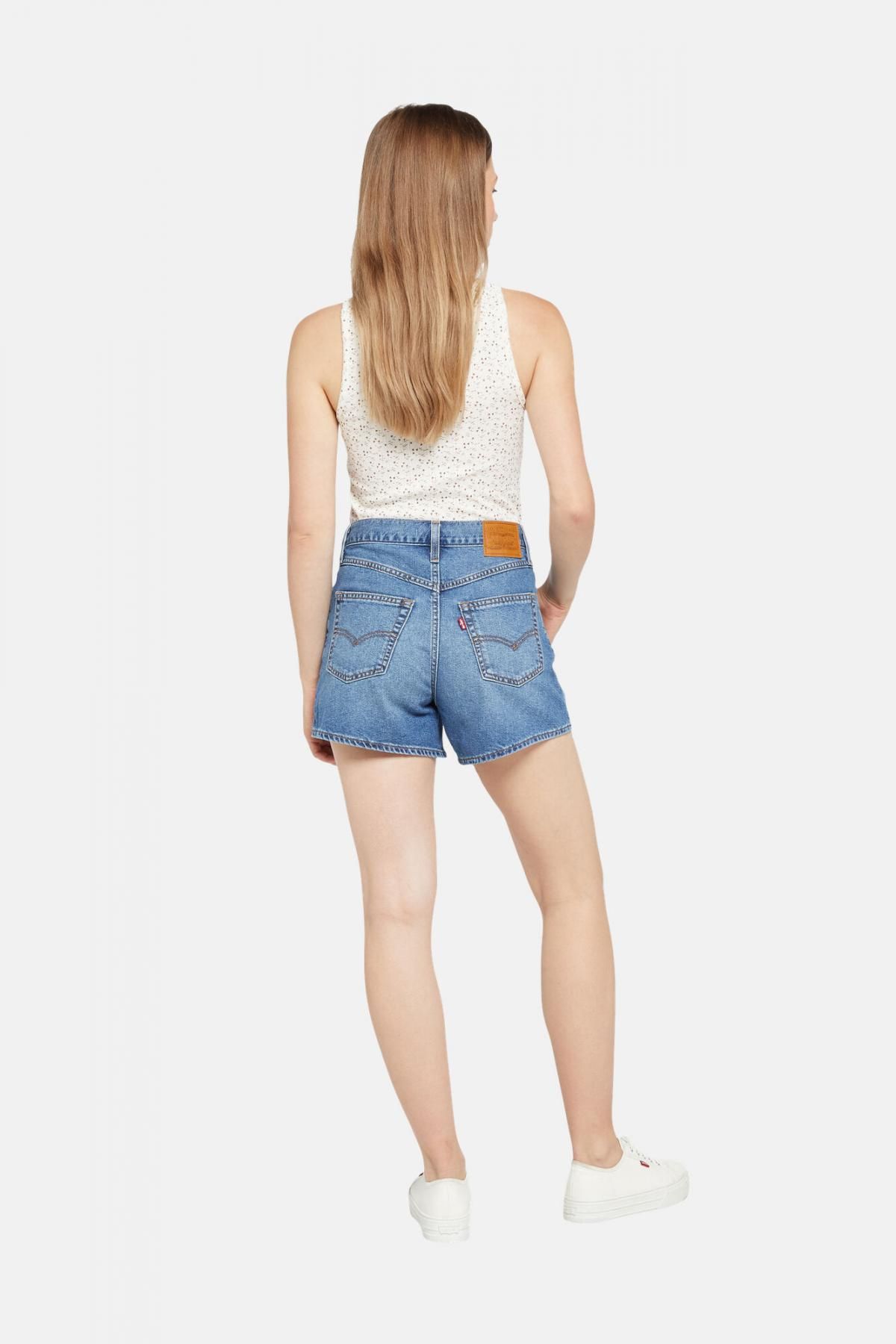 리바이스 빈티지 데님 하이웨이스트 80s 맘핏 쇼츠 6119161 AZUL - 상세 이미지 2