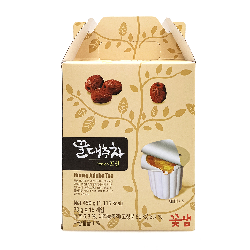 꽃샘 꿀생강차 포션 30g x 15개입 - 상세 이미지 4