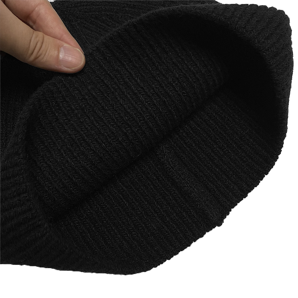 64cm 울 80% 빅사이즈 플랫 비니 대두 큰 모자 니트 남자 여자 겨울 무지 골지