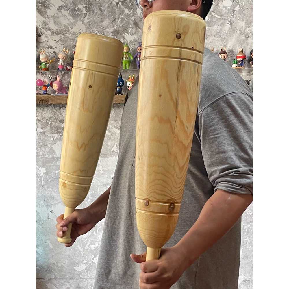 페르시안밀 우드 스틱 크로스핏 보조 홈트 코어운동 2-3kg - 상세 이미지 5