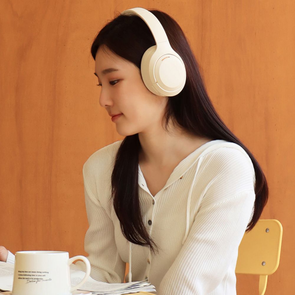 오아 렛츠플레이 무선 헤드폰 노이즈캔슬링 블루투스 5.4 헤드셋 미니 접이식 핸즈프리 제품 이미지