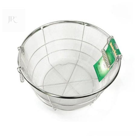 지앤리샵 스텐 원형 프레임망 소쿠리 채반 2단 29cm 식기류소독 원형소쿠리 물빠짐바구니