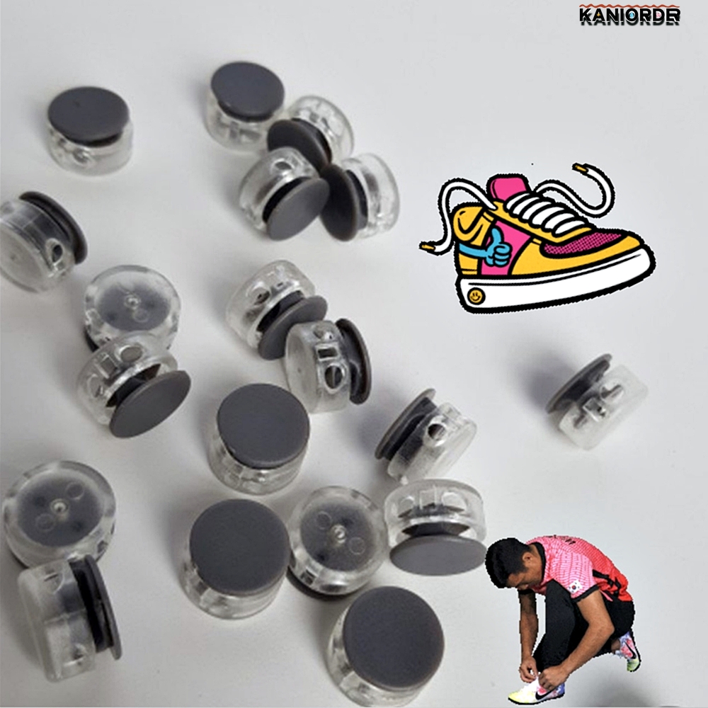 신발끈 고정 정리 버클 등산화 끈풀림방지 동호회 산악회 모임 선물 20개 - 상품 이미지