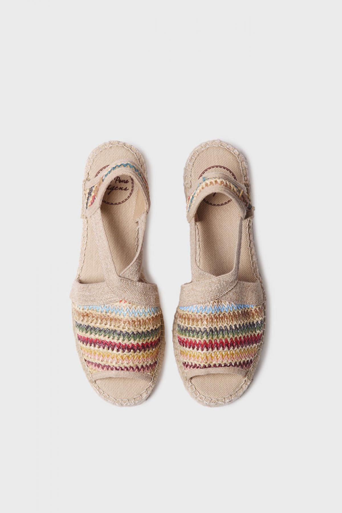 토니폰즈 멀티컬러 스트랩 샌들 로우힐 에스파드리유 3899378 MULTICOLOR - 상세 이미지 4