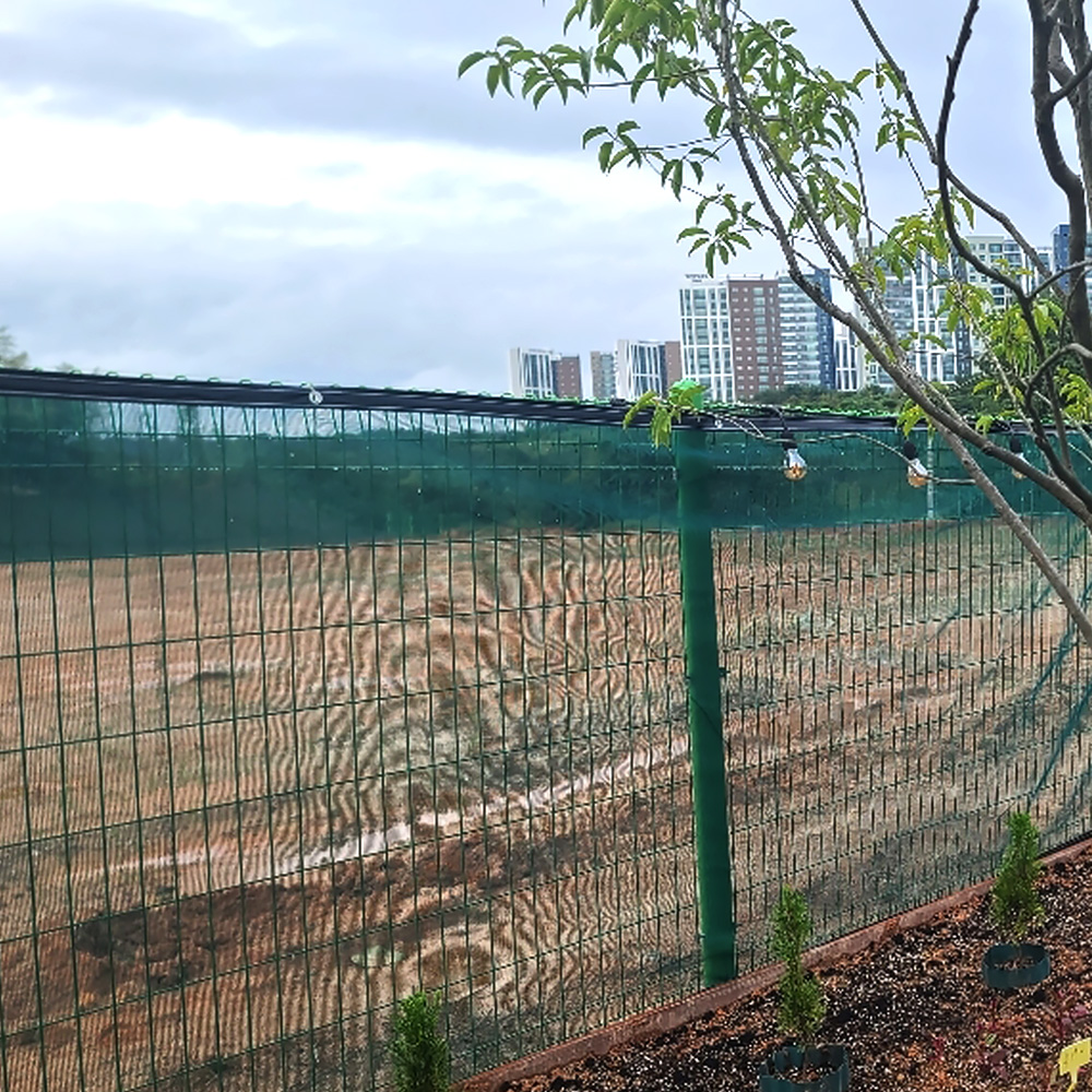테라스 가림막 펜스 베란다 옥상 울타리 난간 전원주택 담장 가리개 1.5m x 3.6m
