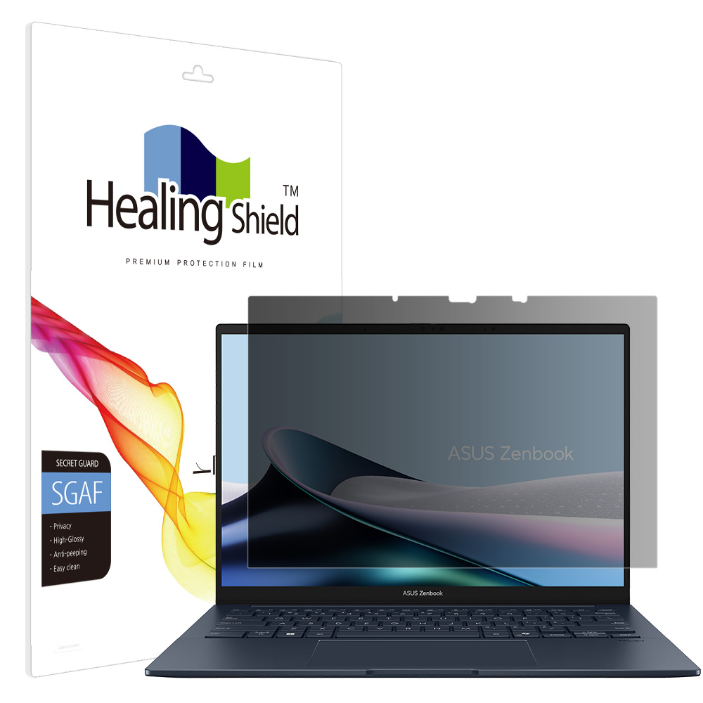 에이수스 젠북 14 OLED UX3405CA 터치형 프라이버시 사생활 보호필름 액정 - 상품 이미지