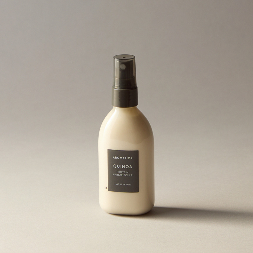 [LPP 단백질아로마티카 퀴노아 프로틴 헤어 앰플 100ML 트리트먼트 노워시 단백질 손상모 헤어크림 실리콘 FREE 사진 1