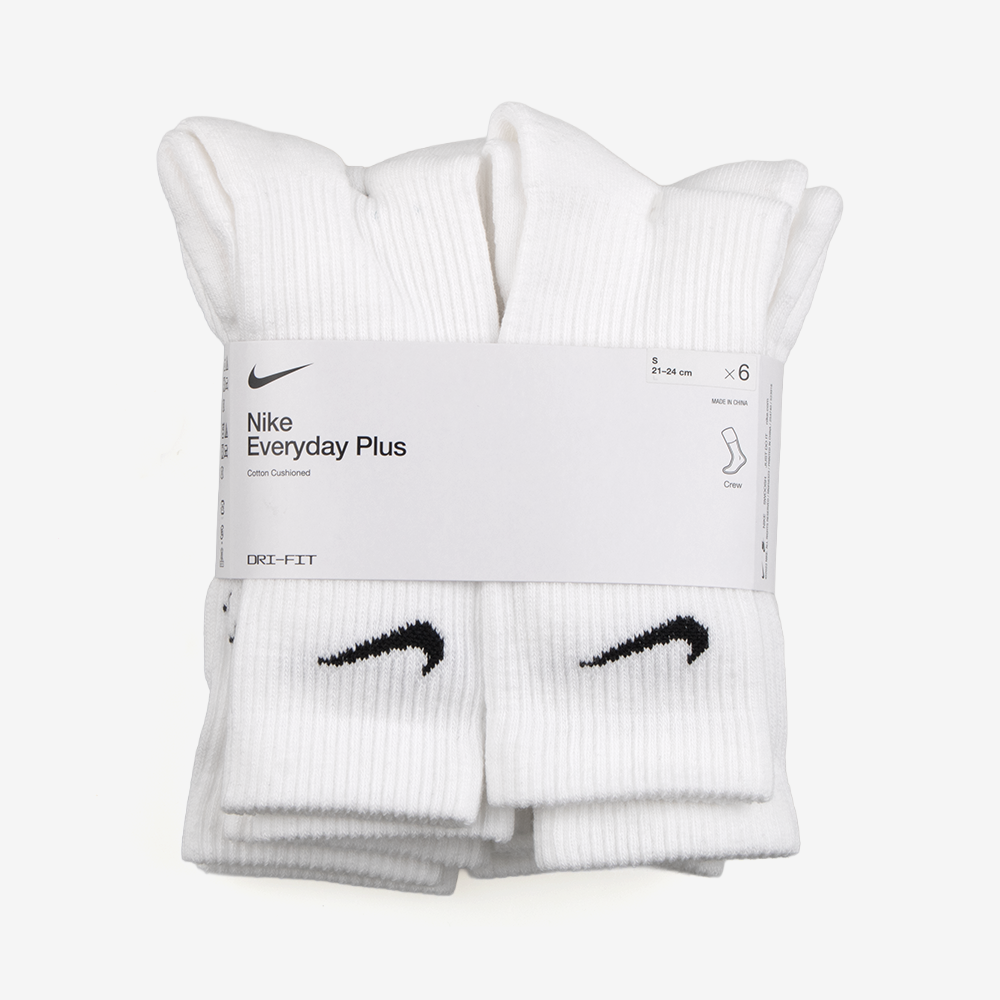 나이키 에브리데이 스우시 장목 양말 6팩 SX6897-100