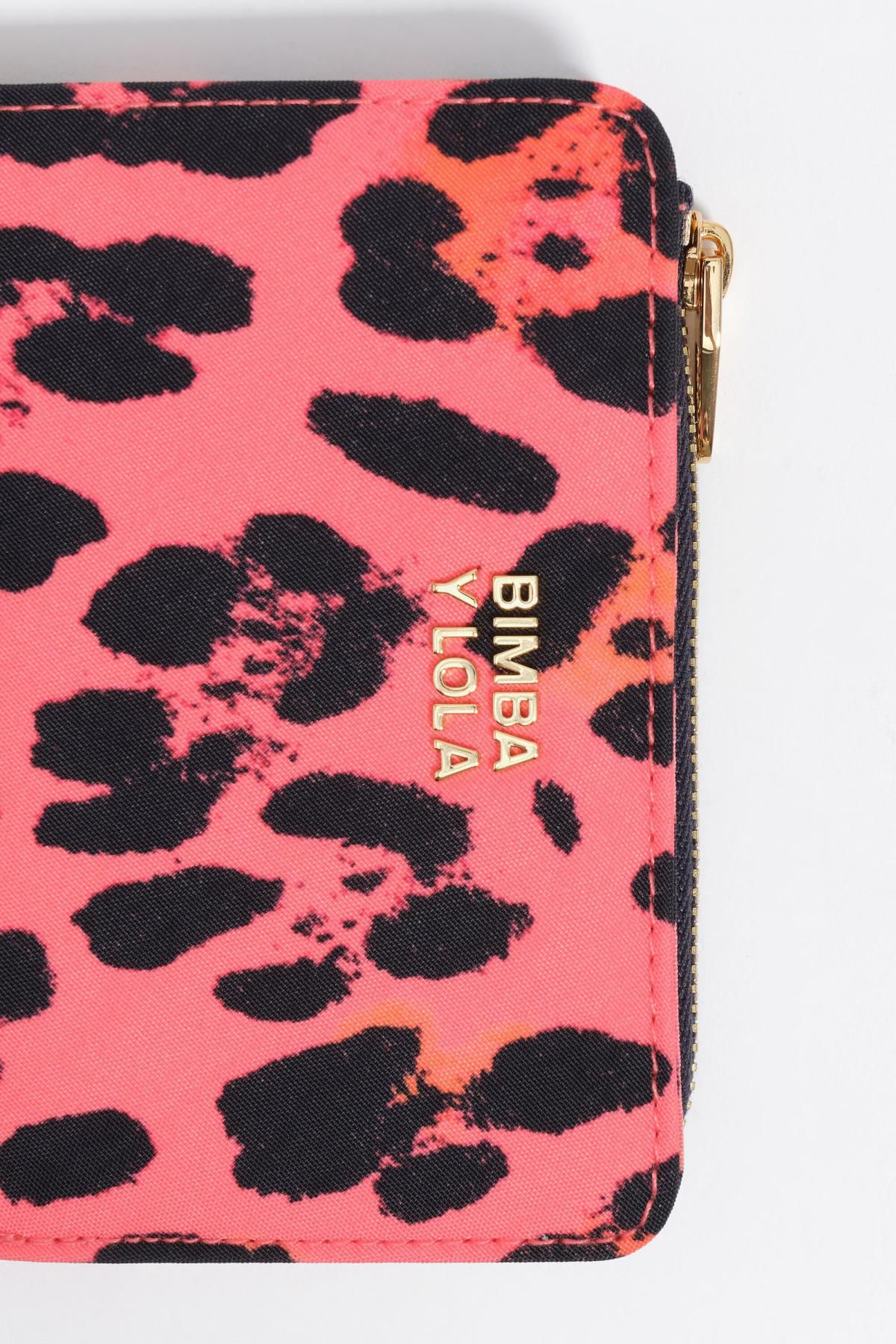 빔바이롤라 일렉트릭핑크 나일론 크로스 미니 파우치 252BBK223.11340 LEOPARD ELECTRIC PINK - 상세 이미지 2